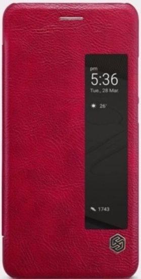 Nillkin Kryt Qin S-View (Huawei P10), červená