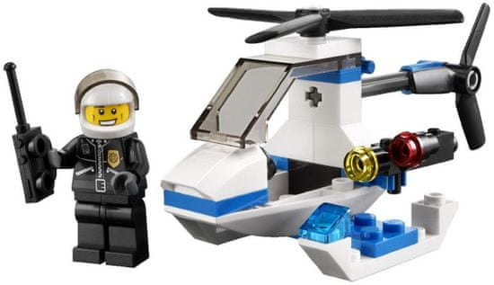 LEGO City 30014 Policajná helikoptéra