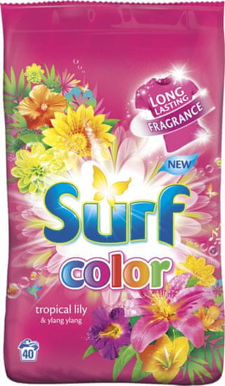 Surf Color prášok Tropical Lily & Ylang Ylang, 40 praní