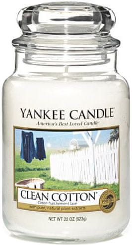 Yankee Candle Clean Cotton Classic veľký 623 g