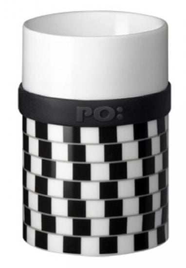 PO Ring Mug porcelánový hrnček Illusion 200 ml