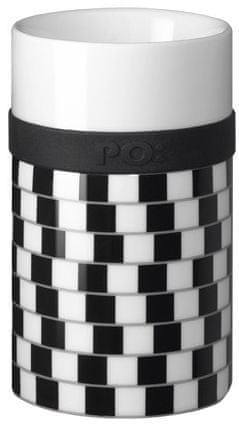 PO Ring Mug porcelánový hrnček Illusion 250 ml