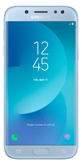 SAMSUNG Galaxy J5, J530, Dual SIM, strieborno-modrý