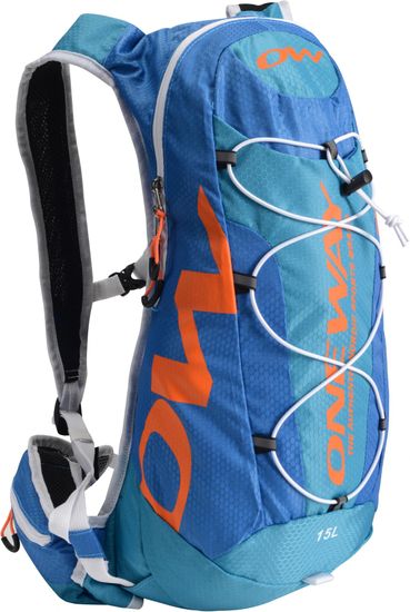 One Way Hydro Back Bag 15L Blue-Orange