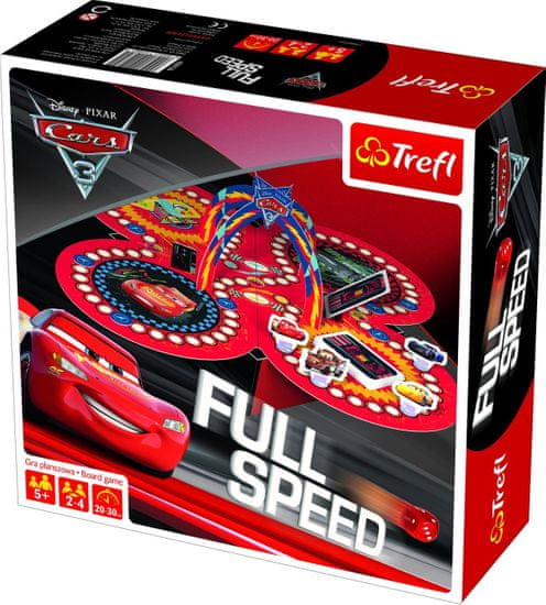 Trefl Full Speed Auta/Cars 3 spoločenská hra