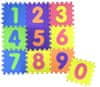Penová podložka Puzzle - Čísla 10 ks