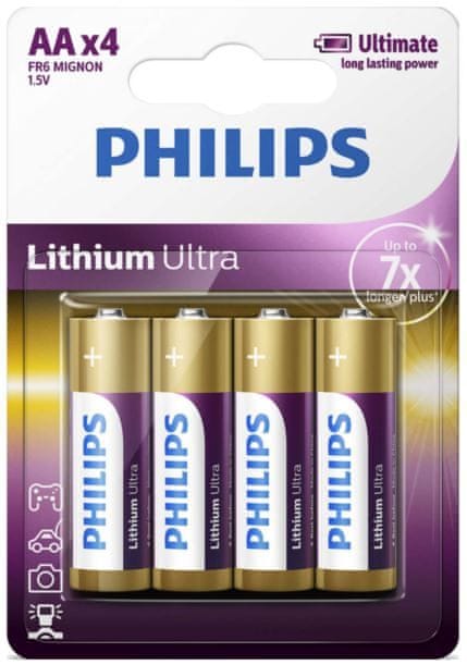 Philips LR6P8BP/10 baterie AA Lithium Ultra