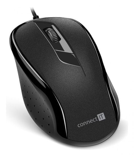 Connect IT optická myš, čierna (CMO-1200-BK) - použité