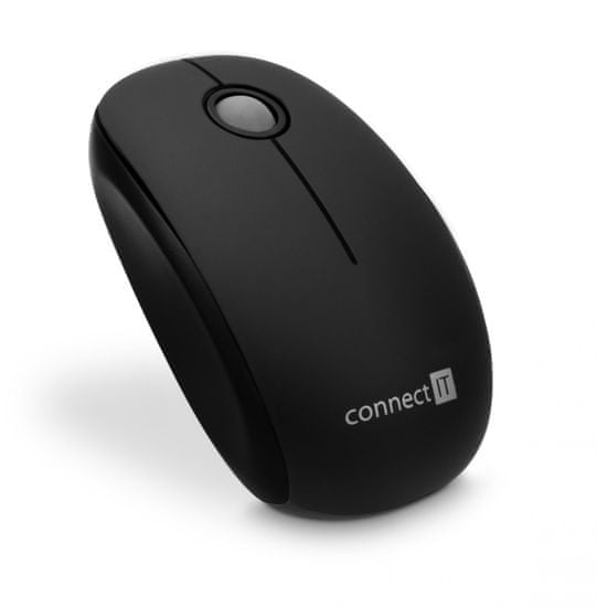 Connect IT bezdrôtová optická myš, čierna (CMO-1500-BK)
