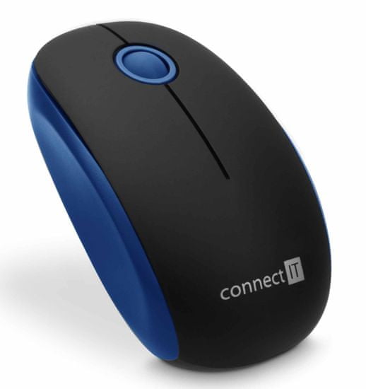 Connect IT bezdrôtová optická myš, modrá (CMO-1500-BL)