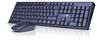 Combo bezdrôtová čierna klávesnica + myš (CKM-7500-CS)