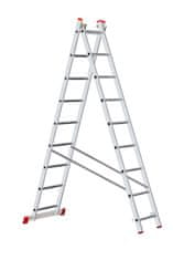 VENBOS Rebrík dvojdielny 2x9