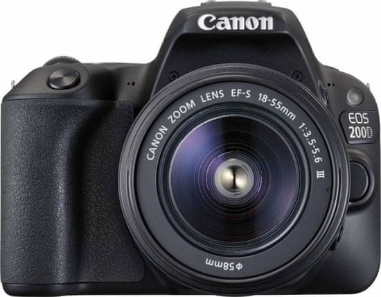 Canon EOS 200D + 18-55 EF-S DC III (2250C011AA)