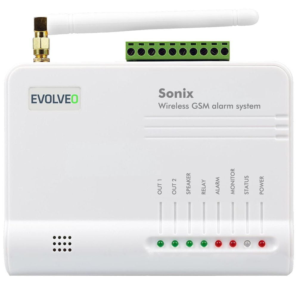 Evolveo Sonix, bezdrôtový GSM alarm ALM301