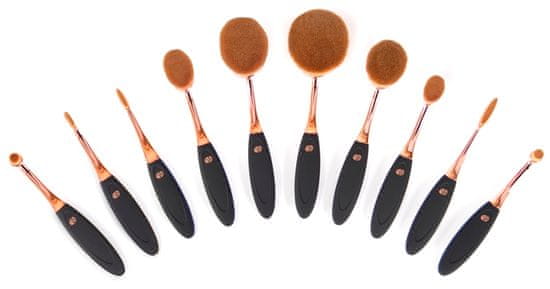 RIO Súprava 10 štetcov na makeup (Microfibre Brush Set 10pc)