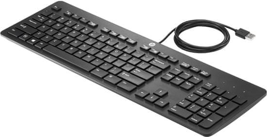 HP USB klávesnica Business, čierna (N3R87AA)