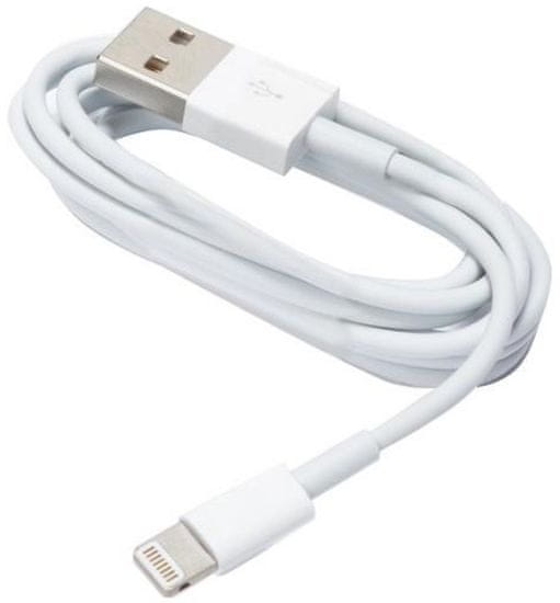 Forever Dátový kábel pre Apple Iphone 5, bulk, biela