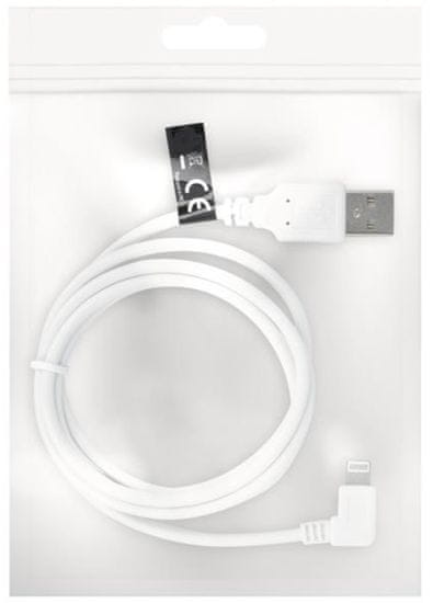 Forever Dátový kábel pre Apple Iphone 5, bulk, nepriamy konektor, biela