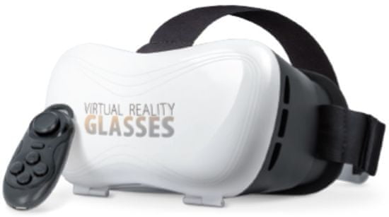 Forever VRB-100 3D okuliare s ovládačom, biela