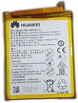 Huawei batéria HB376883ECW (Huawei P9 Plus), 3400 mAh, Li-Pol, (Bulk) - rozbalené