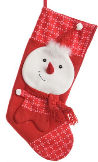 Kaemingk Vianočná ponožka snehuliak