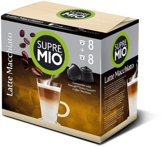 SupreMio Latte Macchiato 8x7g káva + 8x13,5g mléko