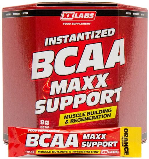 XXtreme Nutrition BCAA Maxx Support 620g (60 sáčků) Pomeranč