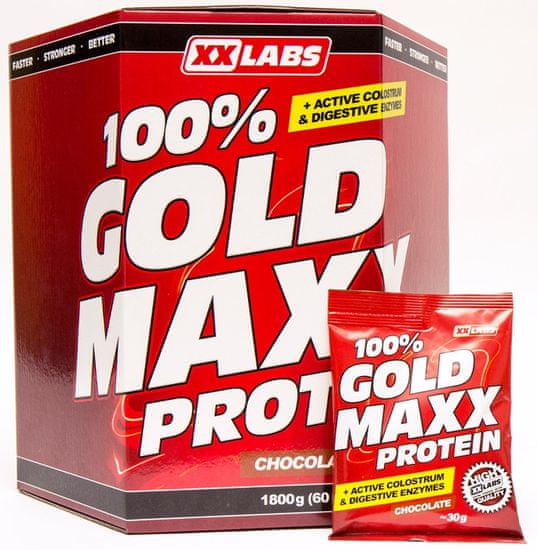 XXtreme Nutrition 100% Gold Maxx Protein 1800g Jahoda