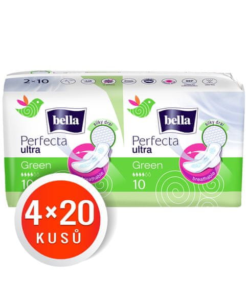 Bella Perfecta Ultra Green Hygienické vložky 80 ks