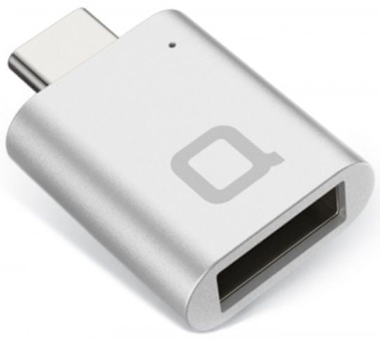 Nonda mini adaptér USB C na USB 3.0 A, strieborná