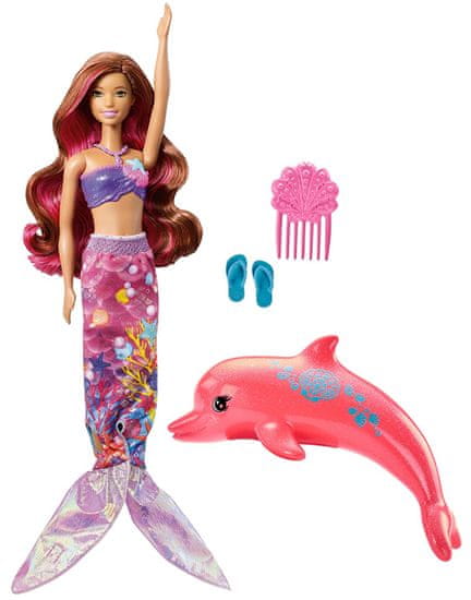 Mattel Barbie Magický delfín Kamarátka morská panna