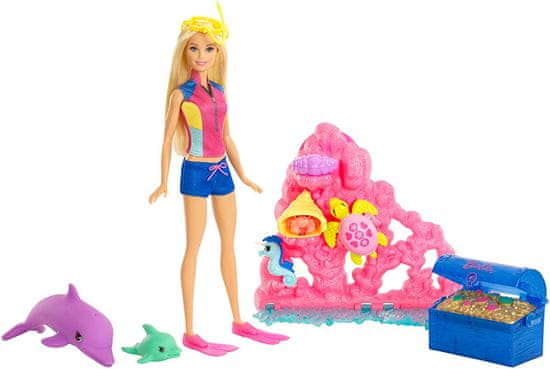 Mattel Barbie Magický delfín Hrací set