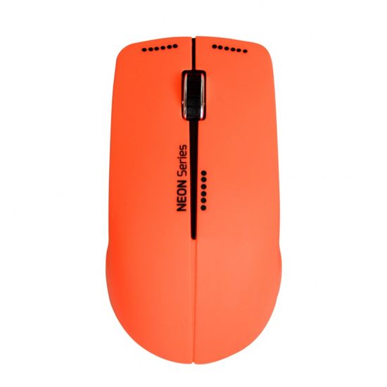 Port Designs Neon bezdrôtová myš, 1200DPI, + podložka, karmínová (900501)