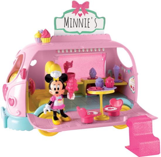 Mikro hračky Minnie auto cukrárna
