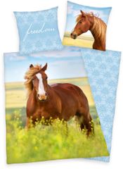 Herding Bavlnené obliečky Horse Freedom 140x200/70x90
