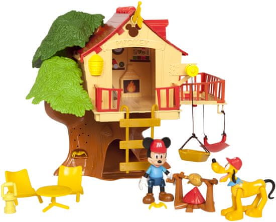 Mikro hračky Mickey Mouse stromový domček