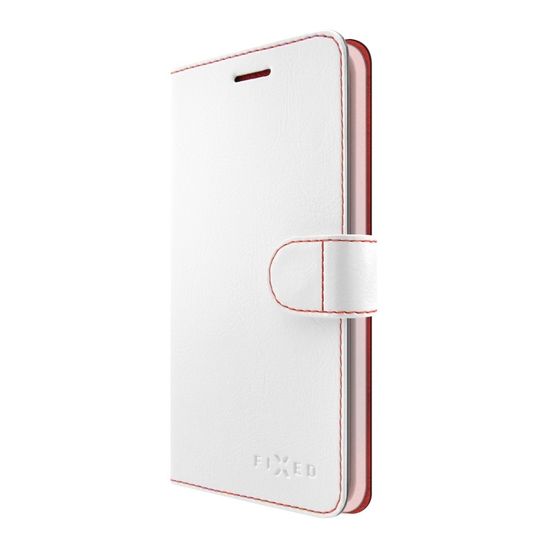 FIXED Pouzdro typu kniha Fit pro Huawei Nova Smart, bílé