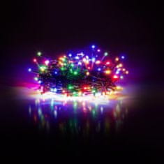 Retlux Vianočná reťaz 50LED časovač multicolor