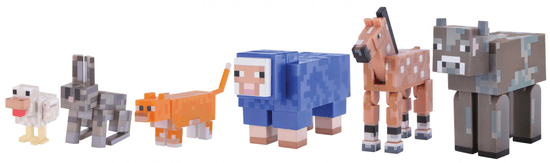 TM Toys Minecraft - Tame animal pack set zberateľských figúrok