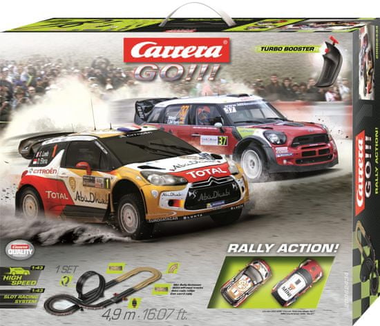 CARRERA Autodráha GO 62434 Rally Action