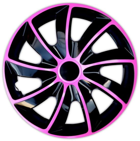 Versaco Puklice HIKARU Pink/Black sada 4 ks