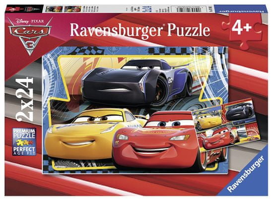 Ravensburger Disney Auta 3 2x24 dielikov