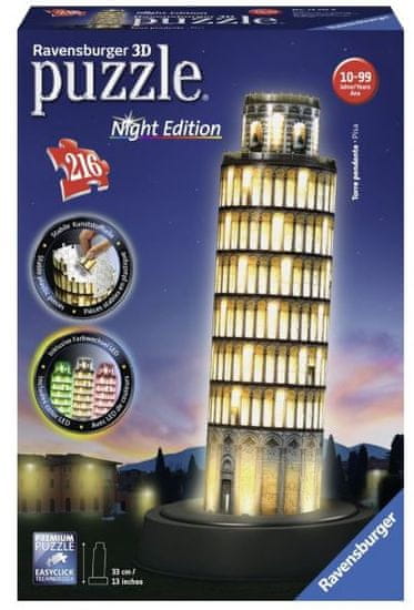 Ravensburger Pisa (nočná edícia) 216 dielikov
