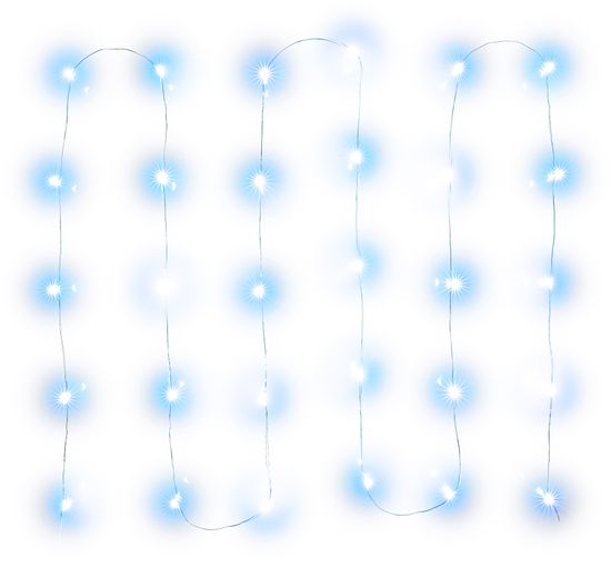 Retlux nano reťaz 30 LED studená biela