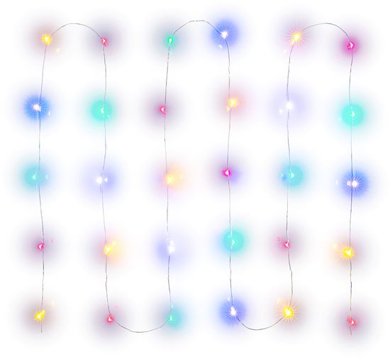 Retlux nano reťaz 30 LED multicolour