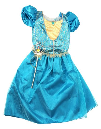 Mac Toys Šaty pre princeznú - modré
