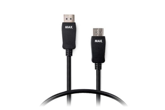 MAX DisplayPort kábel MDP1150B 1,5m, čierna