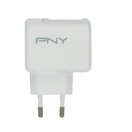PNY Sieťová nabíjačka USB-C EU (P-AC-TC-WEU01-RB), White
