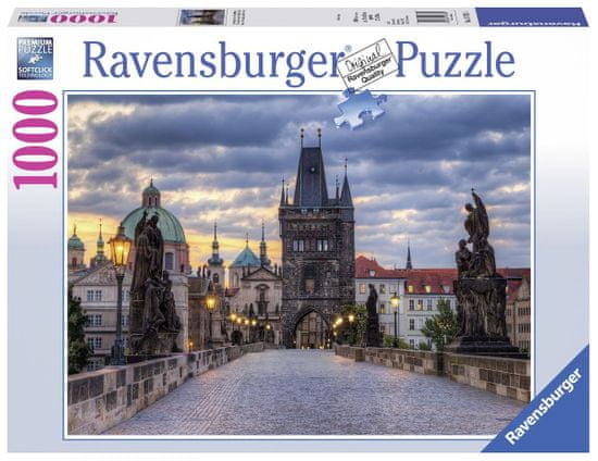 Ravensburger Praha: Prechádzka po Karlovom moste 1000 dielikov
