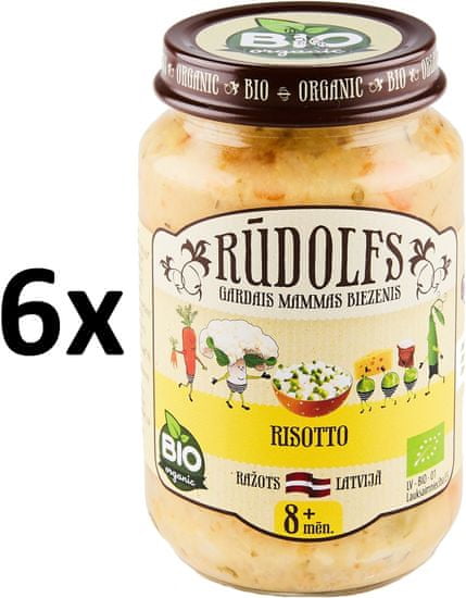 RUDOLFS Bio Pyré zeleninové rizoto - 6x190 g